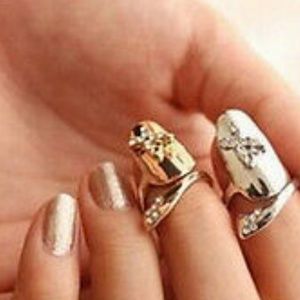 Nail Ring- Silver